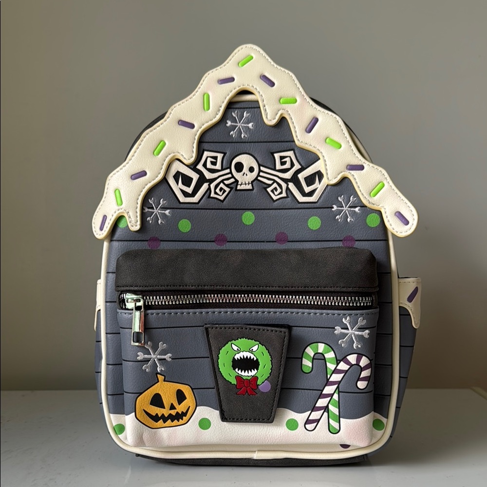 Disney Nightmare Before Christmas Gingerbread House Mini Backpack